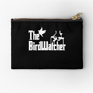 Scary The Bird Watcher Ornithologist Birdwatching Gift  Zipper Pouch