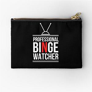 Professional Binger Watcher Zipper Pouch