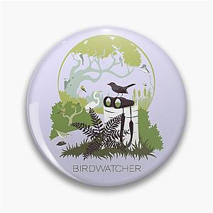 Birdwatcher (greens) Pin