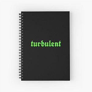 TURBULENT  waterparks Spiral Notebook