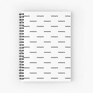 Waterparks Merch Waterparks Logo Spiral Notebook