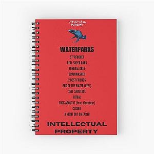 Waterparks Intellectual Property Poster Spiral Notebook