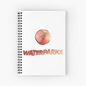 Waterparks - Peach Spiral Notebook