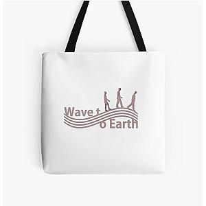 Wave to Earth  All Over Print Tote Bag