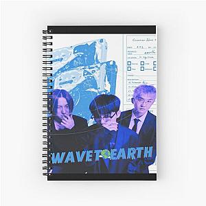 Wave To Earth Essential New T-shirt-Sticker Spiral Notebook