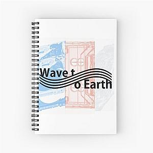 Wave to Earth Album Spiral Notebook