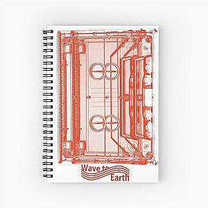 Wave to earth summer flows limited edition Spiral Notebook