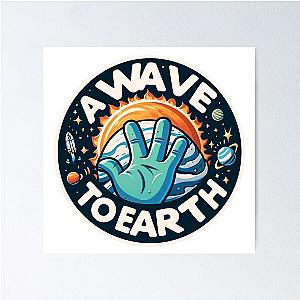 a wave to earth Poster