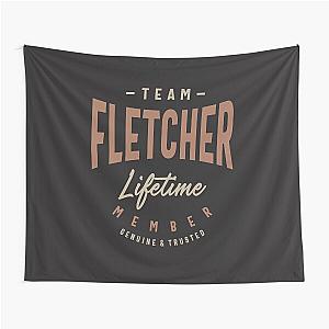 Team Lifetime Member Personalized Name Tapestry