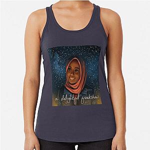 Amina from We Are Lady Parts Racerback Tank Top