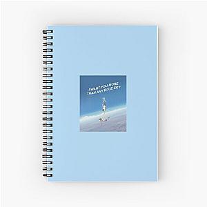 A weathering with you picture on various stuffs Spiral Notebook