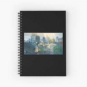 weathering with you comic Spiral Notebook