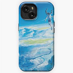 Blue Sky Weathering With You Tenki No Ko  iPhone Tough Case