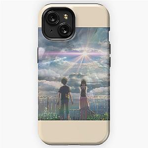 Weathering With you Anime Movie Scene iPhone Tough Case