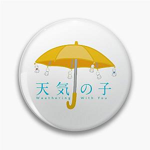 Weathering with you umbrella Pin