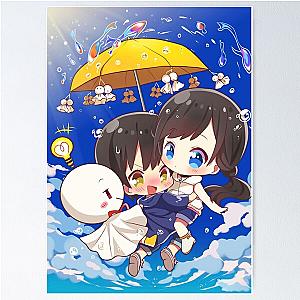 Hina Amano Weathering with You Artwork For Wibu Poster