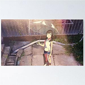 Hina Amano - Weathering With You (Tenki no Ko 天気の子) Poster