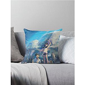 weathering with you - tenki no ko Throw Pillow