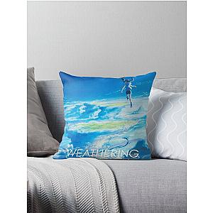 Weathering With You Poster Throw Pillow