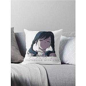 Weathering With You (Tenki no Ko) - Hina Amano Throw Pillow