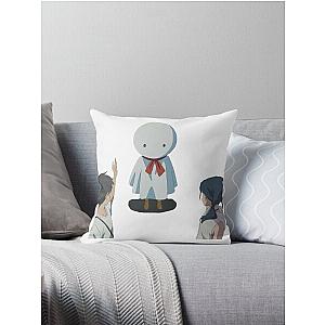 Weathering with you Teru Teru Bozu Throw Pillow