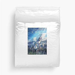 Weathering With You Poster - Tenki No Ko Anime Poster Duvet Cover