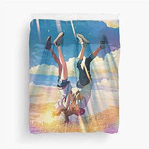 weathering with you makoto shinkai Duvet Cover