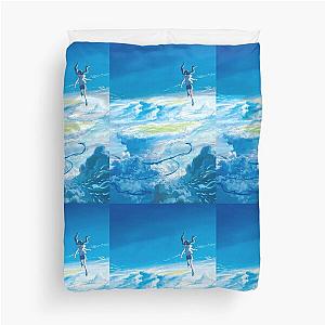 Blue Sky Weathering With You Tenki No Ko  Duvet Cover