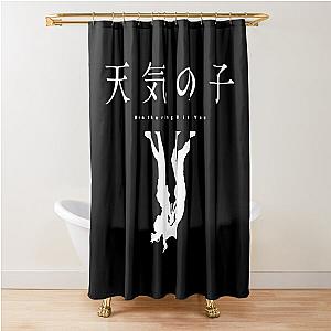 Weathering With You - Title Shower Curtain