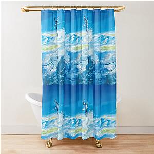 Blue Sky Weathering With You Tenki No Ko  Shower Curtain