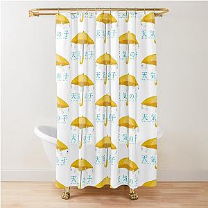 Weathering with you umbrella Shower Curtain