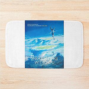 Weathering With You Poster Bath Mat