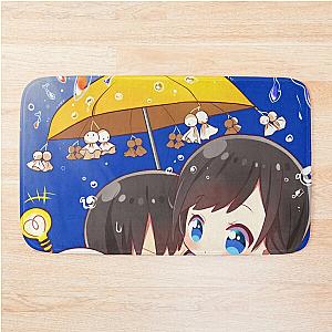 Hina Amano Weathering with You Artwork For Wibu Bath Mat