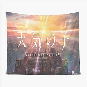 Weathering with you - Tenki no Ko Logo Tapestry