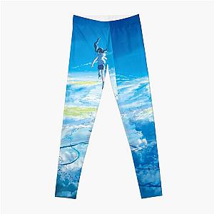 Blue Sky Weathering With You Tenki No Ko  Leggings