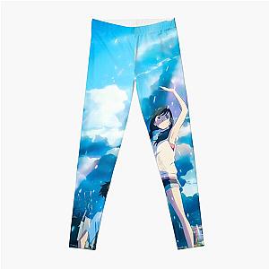 Weathering With You Poster Leggings