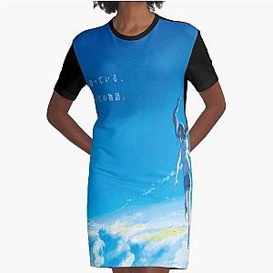 Weathering with you - Tenki no Ko Hina Amano Graphic T-Shirt Dress