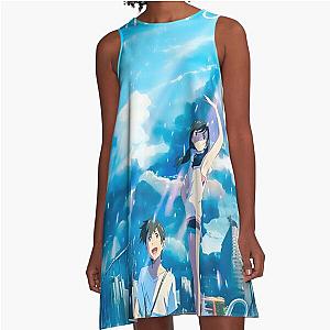 Weathering With You Poster A-Line Dress