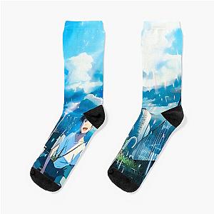 Weathering With You Poster Socks