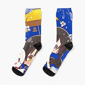 Hina Amano Weathering with You Artwork For Wibu Socks