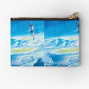 Blue Sky Weathering With You Tenki No Ko  Zipper Pouch