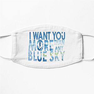 Weathering With You - Blue Sky Flat Mask