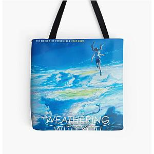 Weathering With You Poster All Over Print Tote Bag