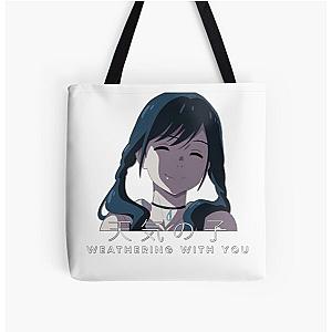 Weathering With You (Tenki no Ko) - Hina Amano All Over Print Tote Bag