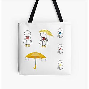 Weathering with you sticker pack All Over Print Tote Bag