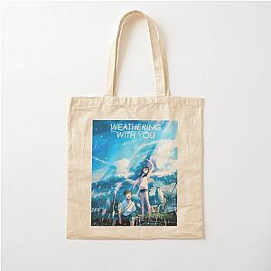 Weathering With You Poster Cotton Tote Bag