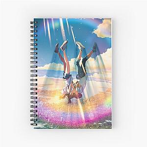 weathering with you makoto shinkai Spiral Notebook