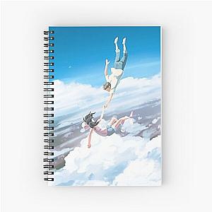 weathering with you artwork Spiral Notebook