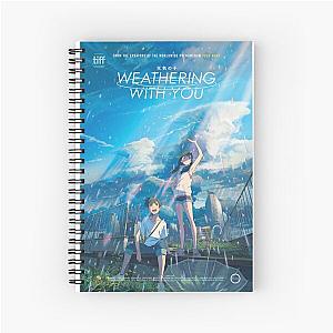 Weathering with you "Tenki No Ko" T-Shirt Spiral Notebook