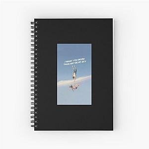 I want you more than any blue sky - weathering with you Spiral Notebook